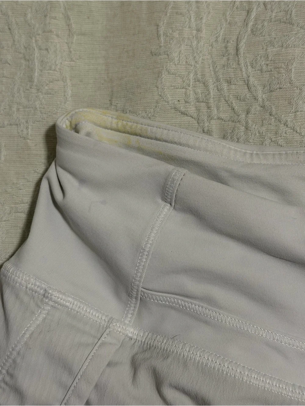 lululemon athletica White Athletic Shorts with High Waist